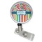 Retro Scales & Stripes Retractable Badge Reel (Personalized)