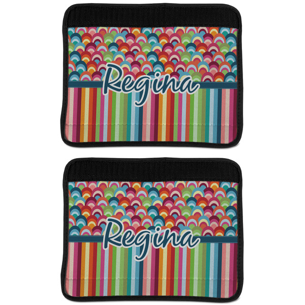 Retro Scales & Stripes Seat Belt Cover (APPROVAL Update)