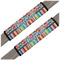 Retro Scales & Stripes Seat Belt Covers (Set of 2)