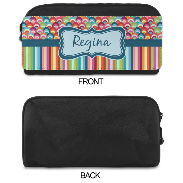Retro Scales & Stripes Shoe Bags - APPROVAL