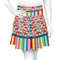 Retro Scales & Stripes Skater Skirt - 2X Large