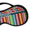 Retro Scales & Stripes Sleeping Eye Mask - DETAIL Large
