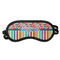 Retro Scales & Stripes Sleeping Eye Masks - Front View