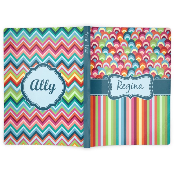 Retro Scales & Stripes Soft Cover Journal - Apvl