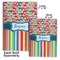 Retro Scales & Stripes Soft Cover Journal - Compare