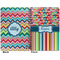 Retro Scales & Stripes Spiral Journal 7 x 10 - Apvl