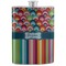 Retro Scales & Stripes Stainless Steel Flask