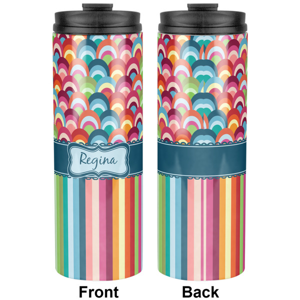 Retro Scales & Stripes Stainless Steel Tumbler - Apvl