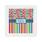 Retro Scales & Stripes Standard Cocktail Napkins (Personalized)