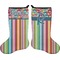 Retro Scales & Stripes Stocking - Double-Sided - Approval