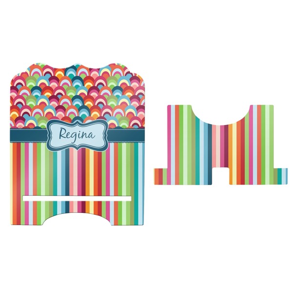 Retro Scales & Stripes Stylized Tablet Stand - Apvl