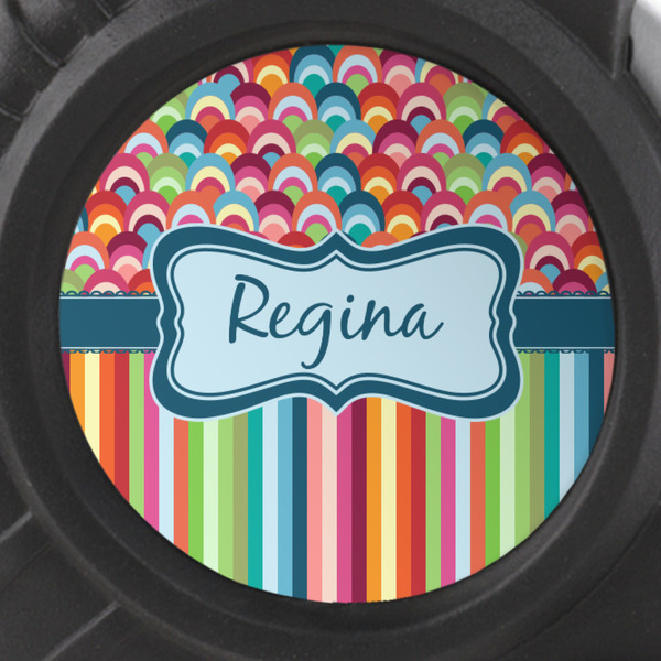 Retro Scales & Stripes Tape Measure - 25ft - detail