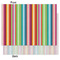 Retro Scales & Stripes Tissue Paper - Lightweight - Medium - Front & Back