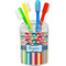 Retro Scales & Stripes Toothbrush Holder (Personalized)