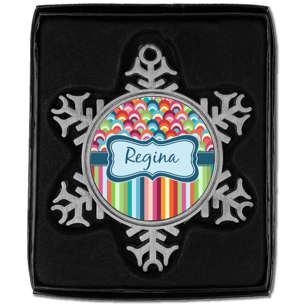 Retro Scales & Stripes Vintage Snowflake - In box
