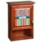 Retro Scales & Stripes Wooden Cabinet Decal (Medium)
