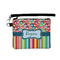 Retro Scales & Stripes Wristlet ID Case w/ Name or Text