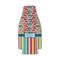 Retro Scales & Stripes Zipper Bottle Cooler (Personalized)