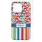 Retro Scales & Stripes iPhone 13 Pro Max Case - Back