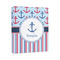 Anchors & Stripes 11x14 - Canvas Print - Angled View