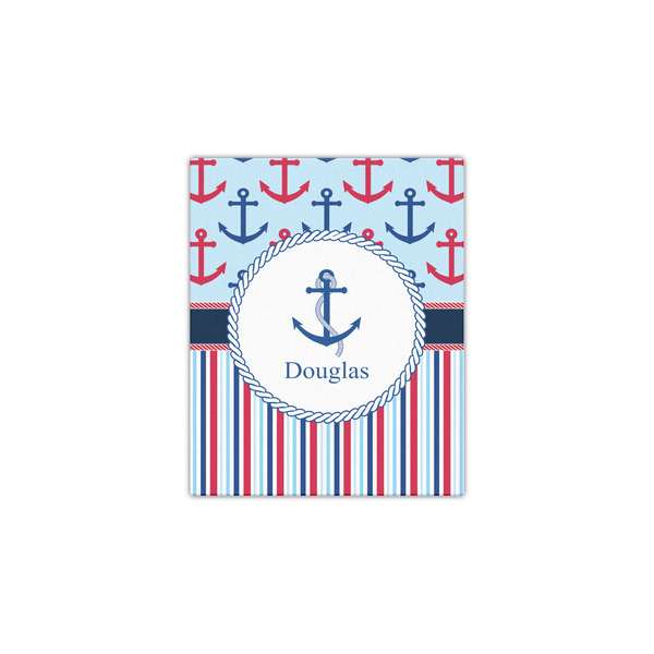 Anchors & Stripes 11x14 - Canvas Print - Front View
