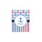 Anchors & Stripes 11x14 - Canvas Print - Front View