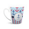 Anchors & Stripes 12 Oz Latte Mug - Front