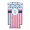 Anchors & Stripes Can Cooler (tall 12 oz) (Personalized)