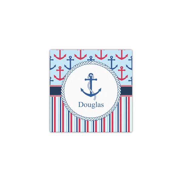 Anchors & Stripes 12x12 - Canvas Print - Front View