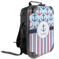 Anchors & Stripes Kids Hard Shell Backpack (Personalized)