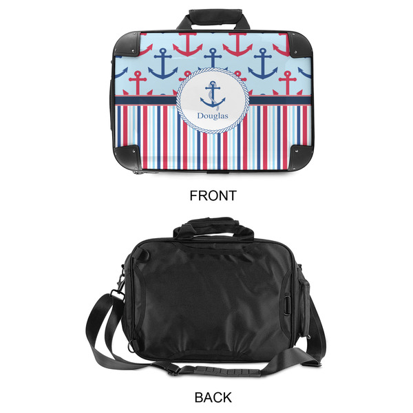 Anchors & Stripes 15" Hard Shell Briefcase - APPROVAL