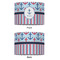 Anchors & Stripes 16" Drum Lampshade - APPROVAL (Fabric)
