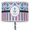Anchors & Stripes 16" Drum Lamp Shade - Poly-film (Personalized)