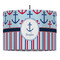 Anchors & Stripes Drum Pendant Lamp (Personalized)