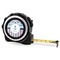 Anchors & Stripes 16 Foot Black & Silver Tape Measures - Front