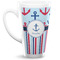 Anchors & Stripes 16 Oz Latte Mug - Front