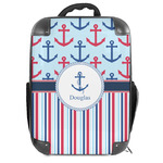 Anchors & Stripes 18" Hard Shell Backpack (Personalized)