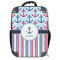Anchors & Stripes 18" Hard Shell Backpacks - FRONT