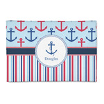 Anchors & Stripes 2' x 3' Indoor Area Rug (Personalized)
