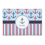 Anchors & Stripes 2' x 3' Indoor Area Rug (Personalized)
