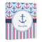 Anchors & Stripes 20x24 - Canvas Print - Angled View