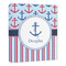 Anchors & Stripes Canvas Print - 20x24 (Personalized)