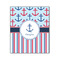 Anchors & Stripes 20x24 Wood Print - Front View