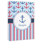 Anchors & Stripes Canvas Print - 20x30 (Personalized)