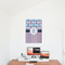 Anchors & Stripes 20x30 - Matte Poster - On the Wall