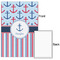 Anchors & Stripes 24x36 - Matte Poster - Front & Back