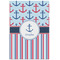 Anchors & Stripes Poster - Matte - 24x36 (Personalized)