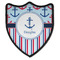 Anchors & Stripes 3 Point Shield