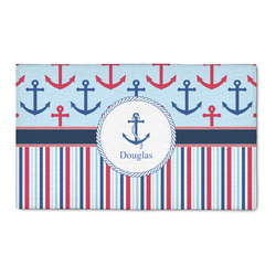 Anchors & Stripes 3' x 5' Indoor Area Rug (Personalized)