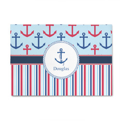 Anchors & Stripes 4' x 6' Patio Rug (Personalized)